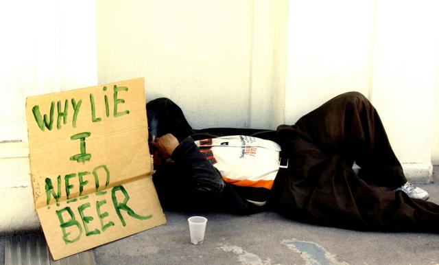 HOMELESS GUY